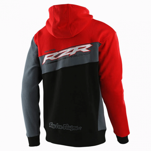 Sudadera Hoodie con Cremallera Troy Lee Designs Polaris RZR Black/Red